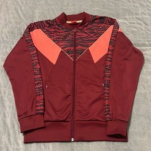 Puma Track Jacket with Animal Print, Retro, Size Small